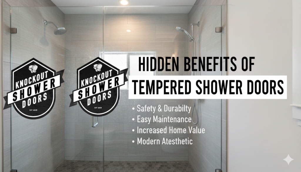 Hidden Benefits of Choosing Tempered Shower Doors