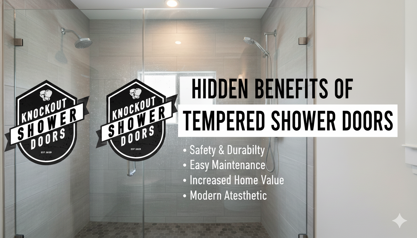 Hidden Benefits of Choosing Tempered Shower Doors