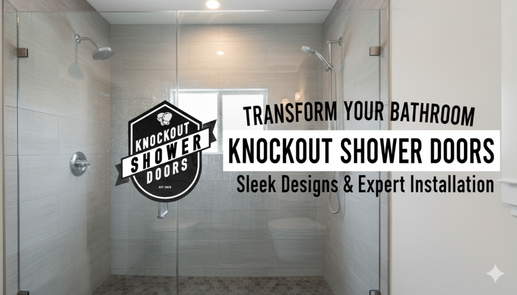 Transform Your Bathroom with Knockout Shower Doors