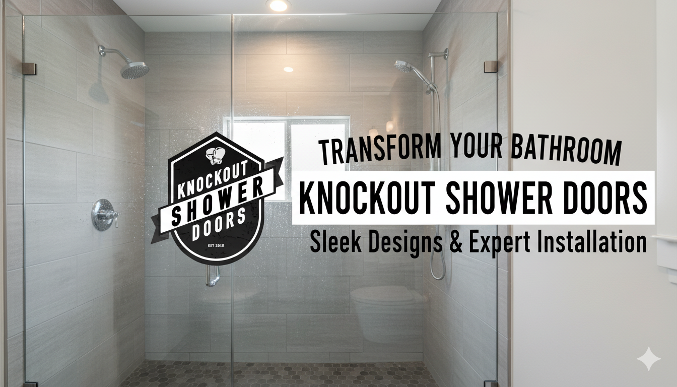 Transform Your Bathroom with Knockout Shower Doors