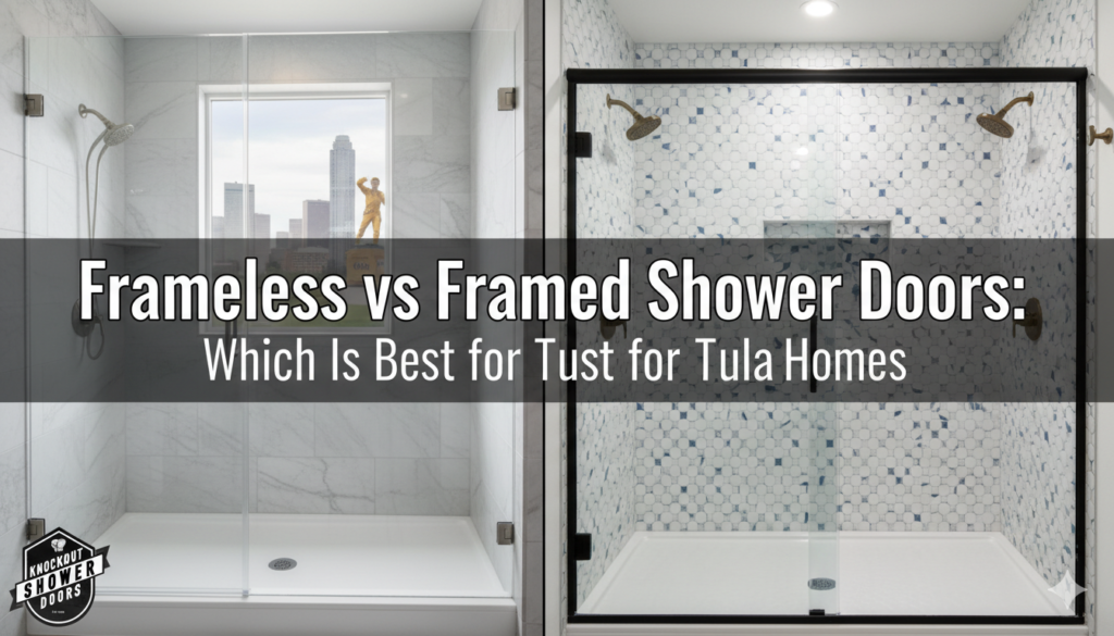 Frameless vs Framed Shower Doors