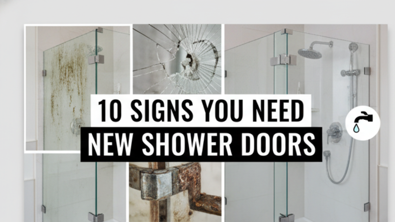 Time to Replace Your Shower Doors