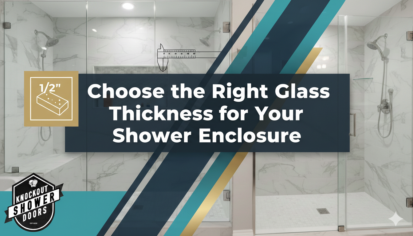Right Glass Thickness for Your Shower Enclosure